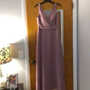 Azazie vintage mauve size 10 dress